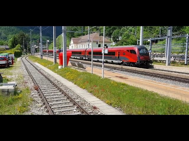 BAHNVERKEHR SEMMERINGBAHN BAHNHOF BREITENSTEIN TEIL 3 9.6.2021