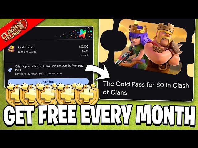 How to Get FREE Gold Pass in Clash of Clans with Google Play Pass