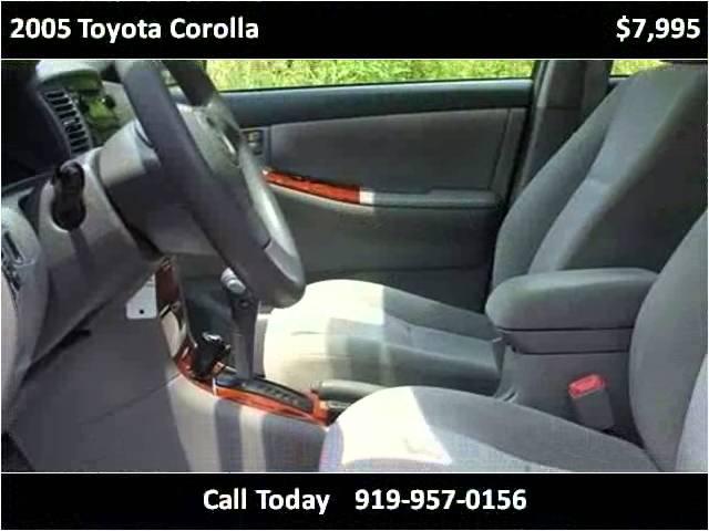 2005 Toyota Corolla Used Cars Durham NC