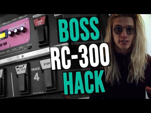 BOSS RC-300 the HIDDEN 4th Track and how to use it on your Loop Station! | Tutorial