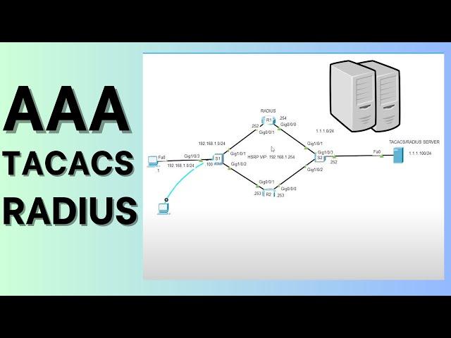 How to Configure AAA, TACACS and RADIUS (Step by Step)