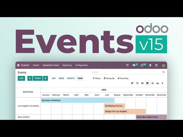 Events Tour Video - Odoo v15