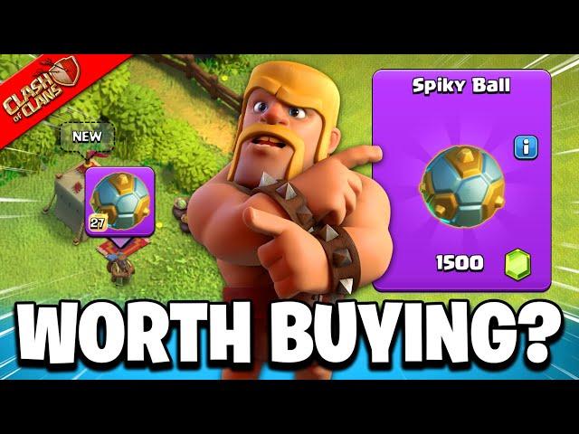 Don't Buy SPIKY BALL Before Watching this! (Clash of Clans)