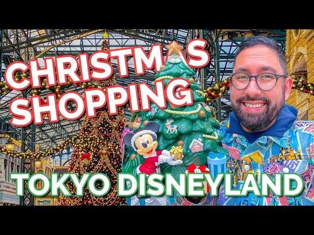 Christmas Shopping for Tokyo Disneyland Merchandise in 2022!