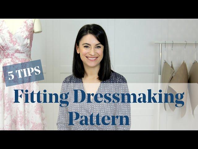 5 Tips Fitting Dressmaking Patterns - What Order to Adjust