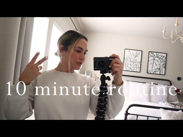 an actual 10 minute mom makeup routine | alexa blake