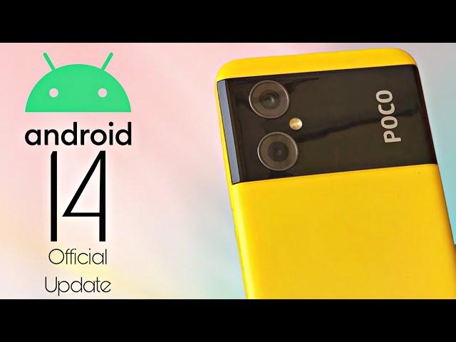 Xiaomi Poco M4 Android 14 Update