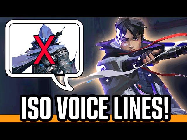 VALORANT - ISO Voice Lines and New Agent Interactions!