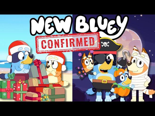 NEW BLUEY EPISODES CONFIRMED! Bluey Season 4 AND 5, Halloween & Christmas Eps, New Albums and More!