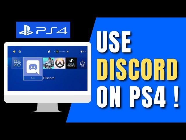 How To Use Discord On PS4 !