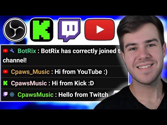 How to Setup BotRix Multichat (Twitch, Kick & YouTube)