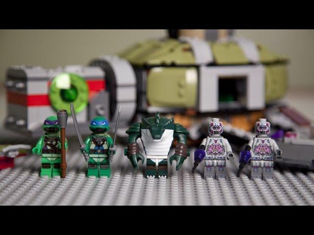 Lego 79121 Teenage Mutant Ninja Turtle Sub Undersea Chase Speed Build