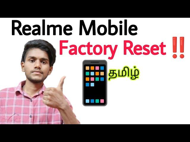 realme mobile reset / how to factory reset realme phone / realme mobile factory reset / tamil / BT