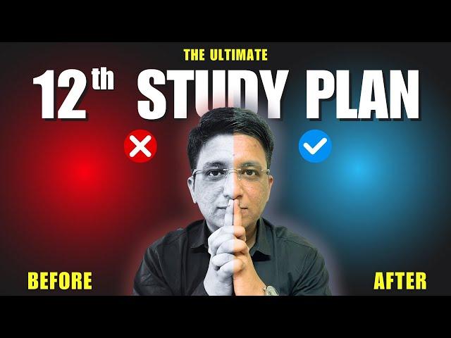 Class 12th Study Plan | 0% to 100% in 1 Month | How to Complete 12th Syllabus in 1 Months