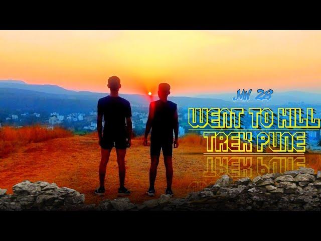 went to Hill Trek #YouCanWithUdemy #vlog #trecking | Maruti Gaikwad