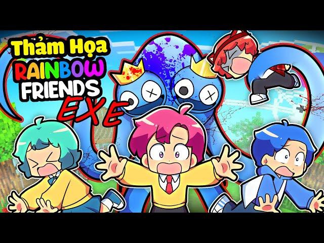 HIHA VÀ LÀNG SINH TỐ BỊ RAINBOW FRIENDS BLUE.EXE XÂM CHIẾM*THẢM HỌA RAINBOW FRIENDS TẬP 2 