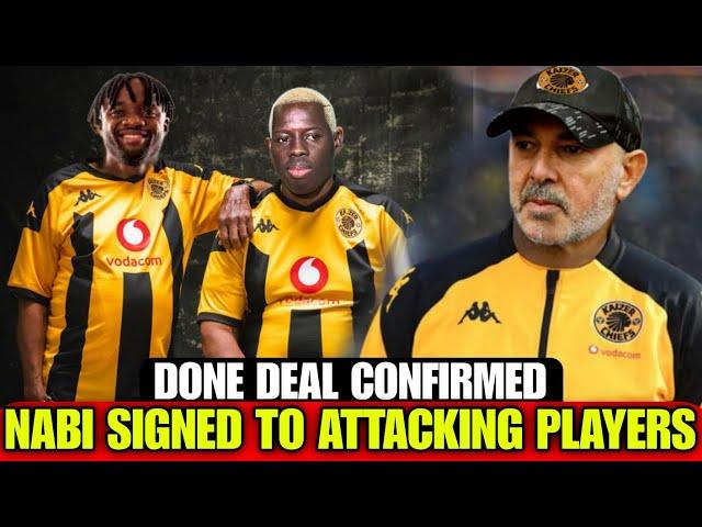 Kaizer Chiefs Signed 2 Attacking Players CONFIRMED - AZIZ KI AND FISTON MAYELE JOIN CHIEFS