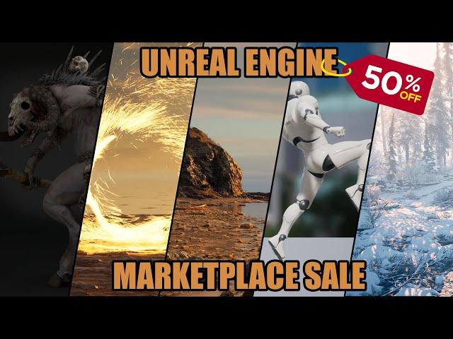 Unreal Engine Marketplace July Sale | Top 10 Assets | 50% Off