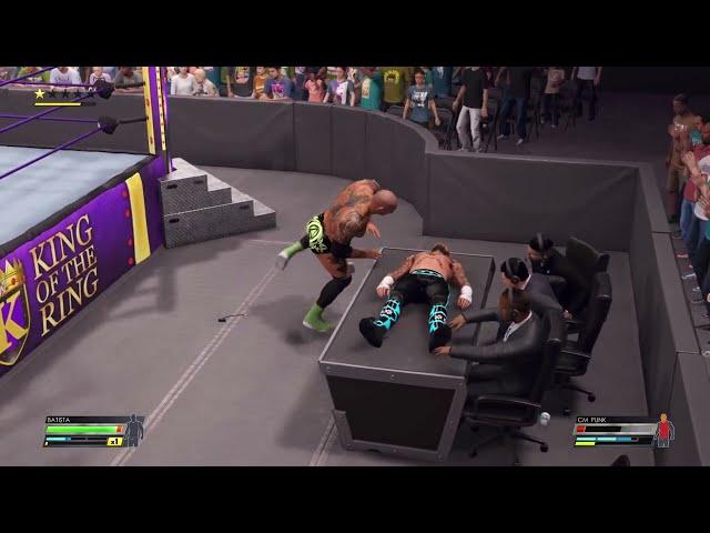 How to put people through the announcers table! WWE 2k22