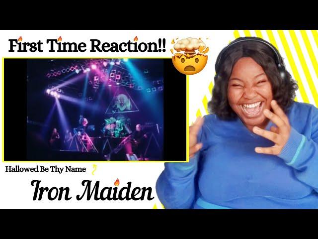 Iron Maiden - Hallowed Be Thy Name (Live) FIRST TIME REACTION