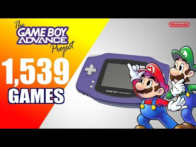 The Game Boy Advance Project - All 1539 GBA Games - Every Game (US/EU/JP)