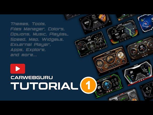 Tutorial 1 - CarWebGuru Car Launcher - Training, Tips and Tricks