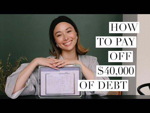 How To Pay Off $40,000 of Credit Card Debt FAST | aja dang