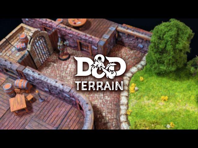Making D&D Tiles and Terrain is SO SATISFYING!