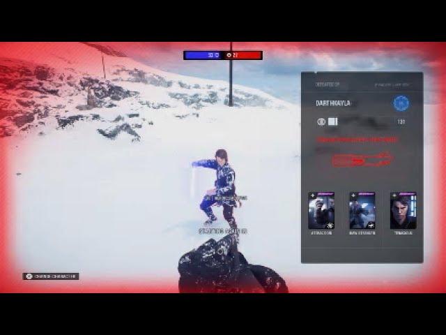 Is there a reason why toxic players play like this?|Battlefront 2 HVV #45