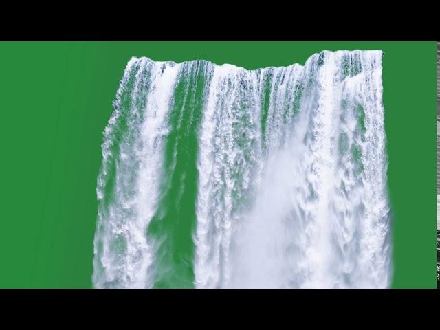 waterfall green screen effect | green screen video | waterfall green screen | green screen waterfall