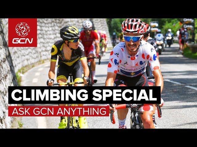 Climbing Clinic With Óscar Pujol | Ask GCN Anything Special Edition