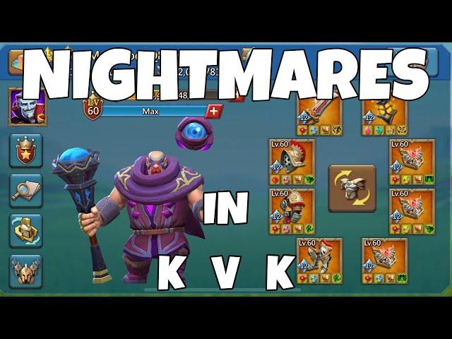 WOODYQ8 CAUSING NIGHTMARES !!! NOWHERE TO HIDE - 4WAY KVK ACTION - Lords Mobile