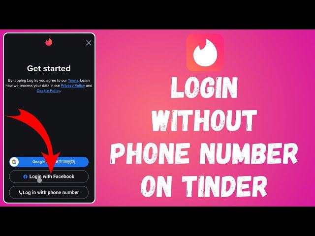 How to Login Without Phone Number on Tinder (2024) | Tinder Tutorial