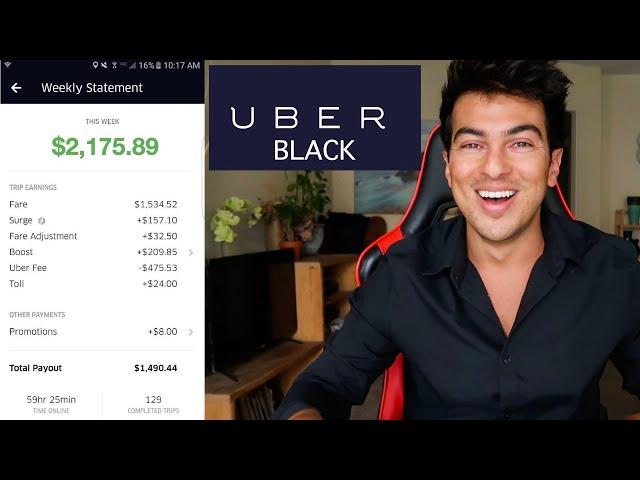 How To Make $2,000 Per Week Driving Uber BLACK