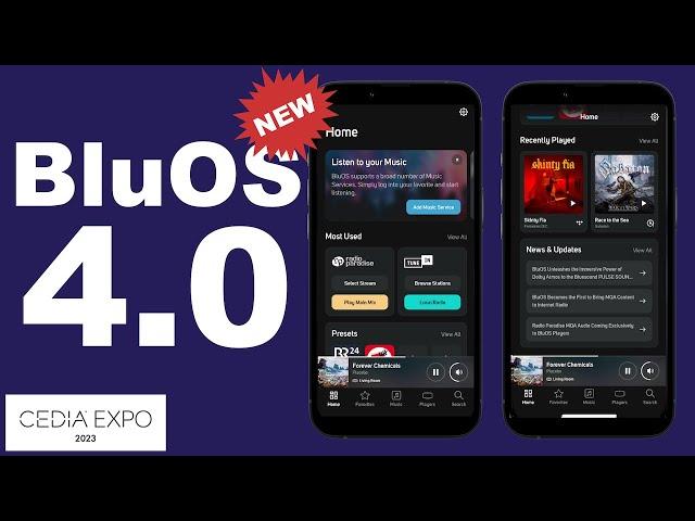 Up Your Music Game with BluOS 4.0! CEDIA 2023