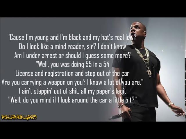 Jay-Z - 99 Problems (Lyrics)