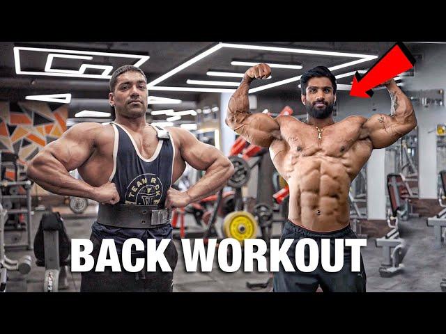 Rohit Khatri x Nitin | Huge Back Workout | Road To Pro Card | Ep.04