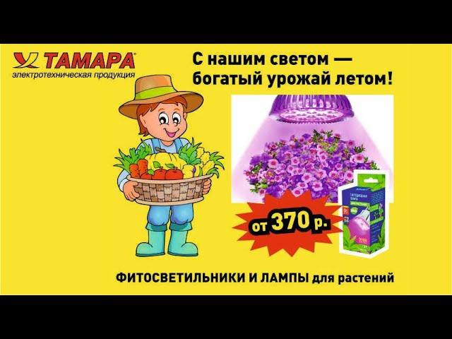 Фитосветильники и лампы для растений