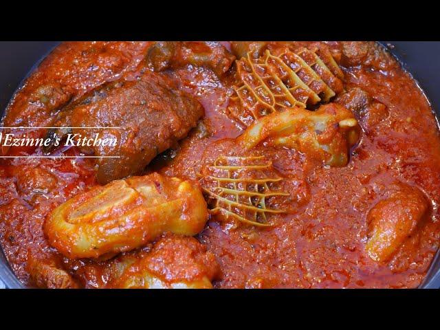 How to make Assorted Meat Stew| Nigerian Stew Recipe