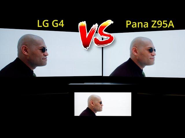 LG G4 vs Panasonic Z95A MLA OLED TV in HDR