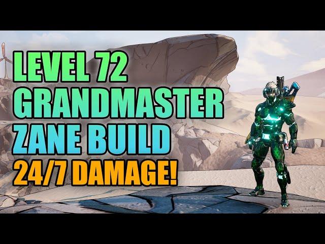 Borderlands 3 | Level 72 Grandmaster Zane Build - Most Powerful All Round End Game Build