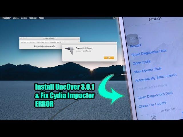 *NEW* Install Unc0ver 3.0.1 & Fix Cydia Impactor Error On iOS 12-12.1.2