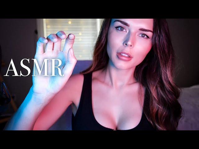 ASMR | GENTLE CAMERA LENS TOUCHING + TAPPING (Deep Breathing + Soft Whispers)