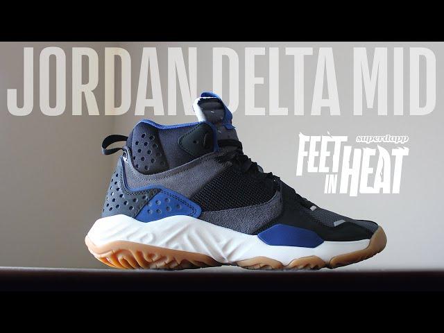 NIKE Jordan Delta Mid (Storm Blue) - Sneaker Unboxing & On Feet Look - FEET IN HEAT