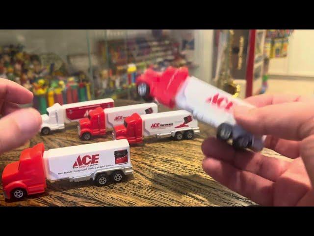 PEZ Ace trucks - all 5!  Usually, ace means one…