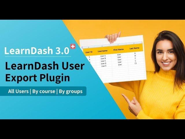 LearnDash 3. 0 : User Exporter Plugin