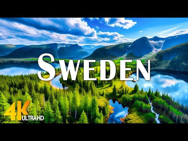 Sweden 4K Scenic Relaxation Film - Epic Cinematic Music - 4K Video