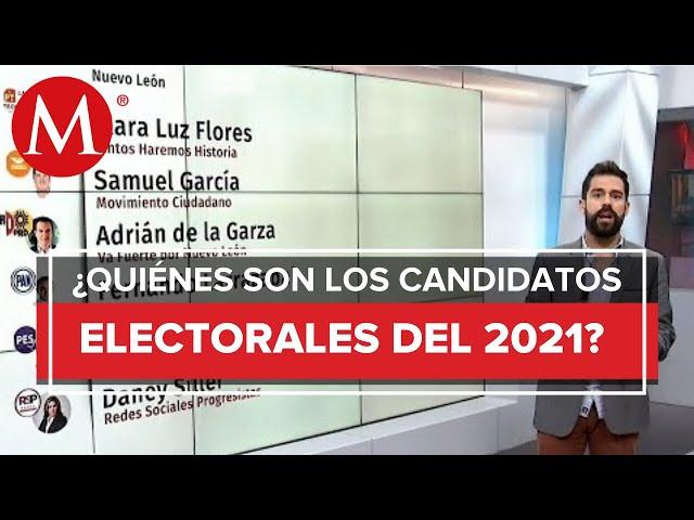 Elecciones 2021: ¿Quiénes son los candidatos a gubernaturas?