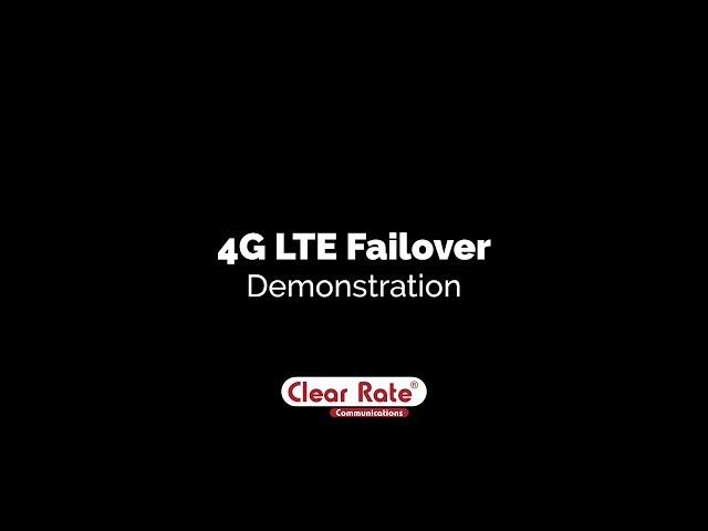 4G LTE Failover Demo