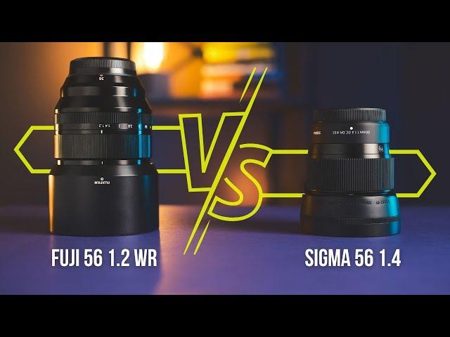 Fujifilm Portrait Lens Battle: Fuji 56mm f/1.2 R WR vs Sigma 56mm f/1.4